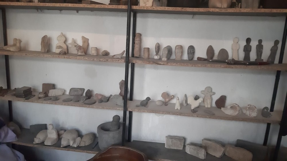 Suriyeli arkeolog tarihi taşa dokuyor