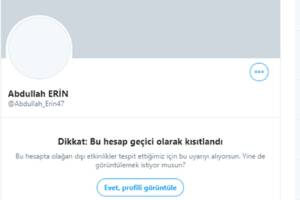 Twitter Şanlıurfa Valisi Erin’in hesabını bir kez daha sınırlandırdı