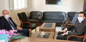 Yalçınkaya’dan ilçe müftüsüne ziyaret