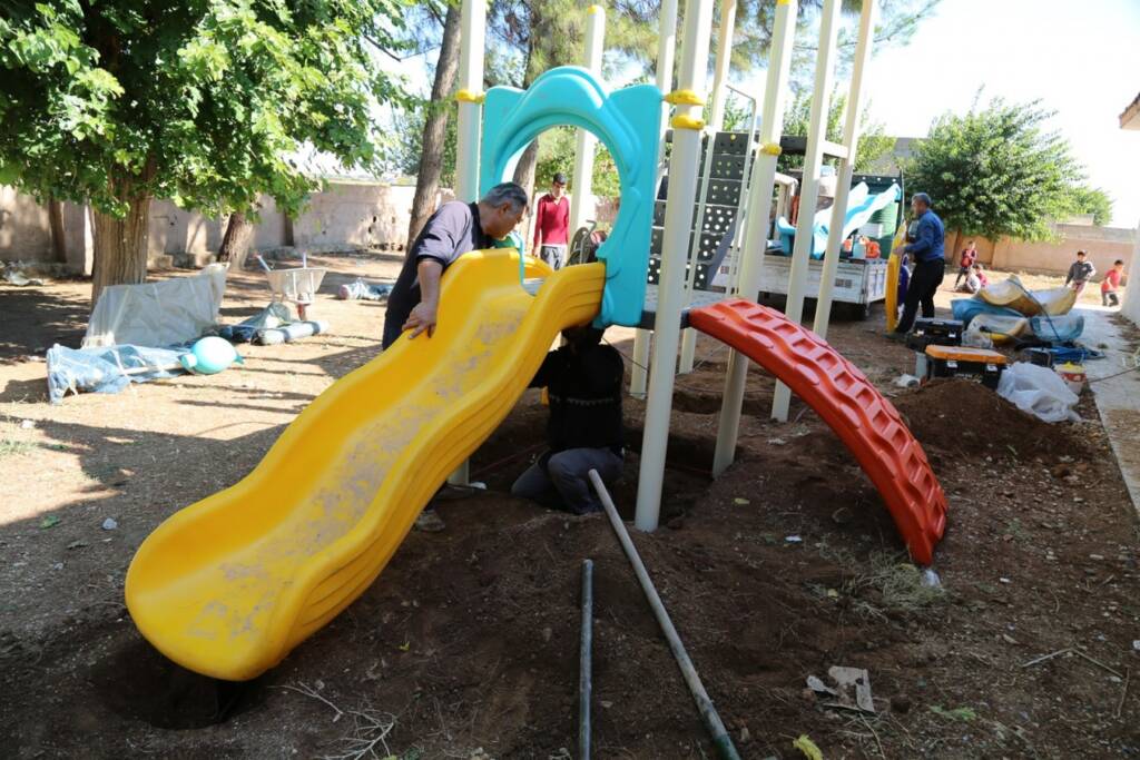 Haliliye Belediyesi kırsaldaki çocukları unutmadı