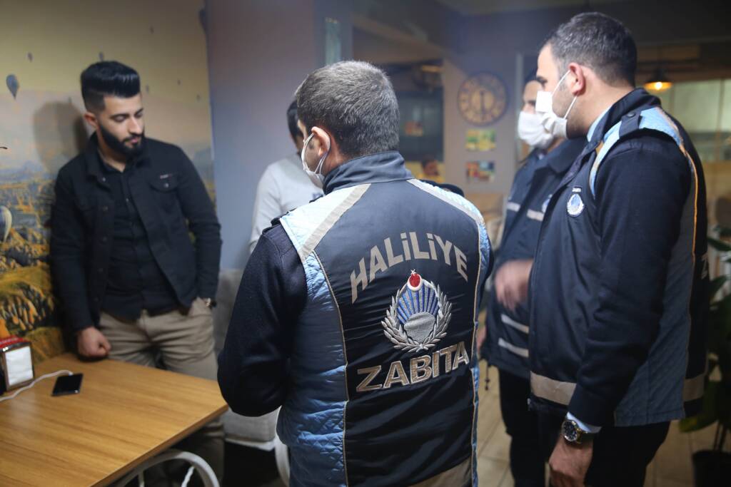 Haliliye’de yeni kısıtlamayla birlikte denetimlere başlandı