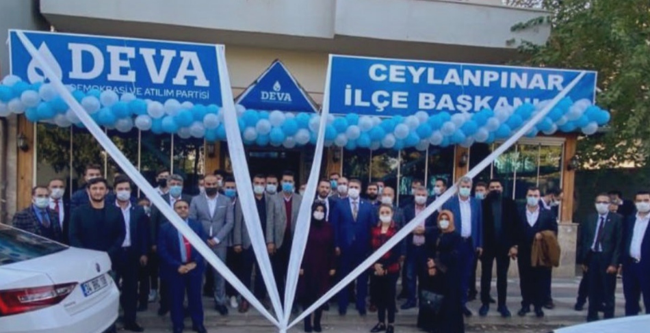 DEVA Partisi Ceylanpınar İlçe Kongresi yapıldı