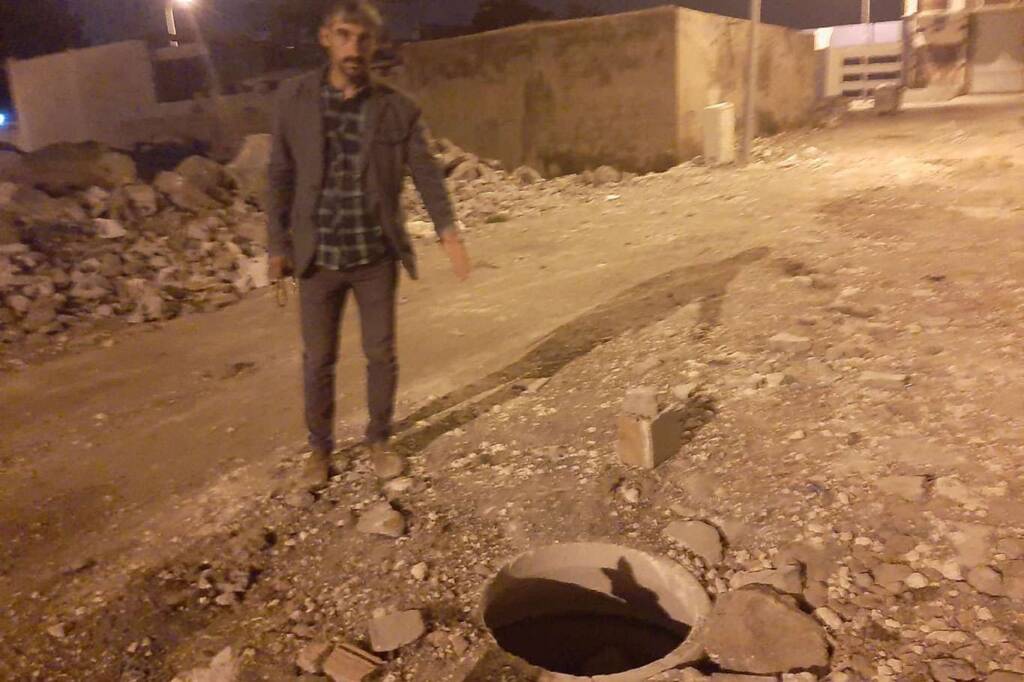 Şanlıurfa’da Açık bırakılan rögar kapakları tehlike oluşturuyor