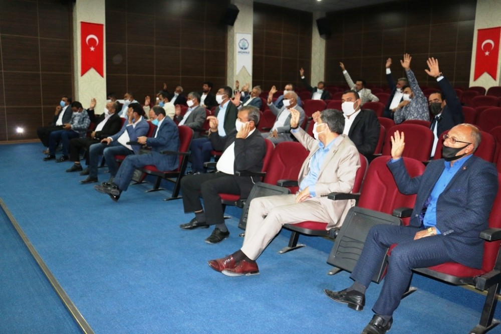 Akçakale’de Belediyesi Meclis toplantısı yapıldı