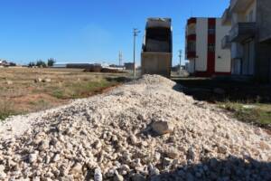 Akçakale’de Üst yapı çalışmaları aralıksız sürüyor