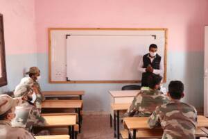 Barış Pınarında Türkçe Dersleri Başladı