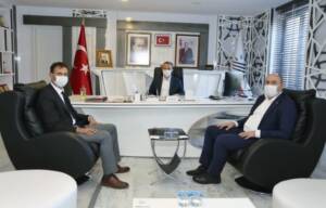Bozova Belediye Başkanı Aksoy’dan Başkan Kılınç’a ziyaret