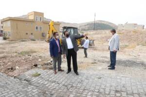 Canpolat çalışmaları yerinde inceledi