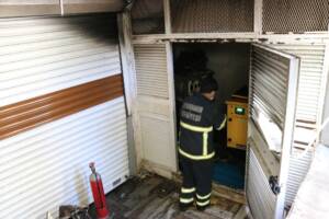 Diyarbakır’da Elektrik panosunda çıkan yangın paniğe neden oldu