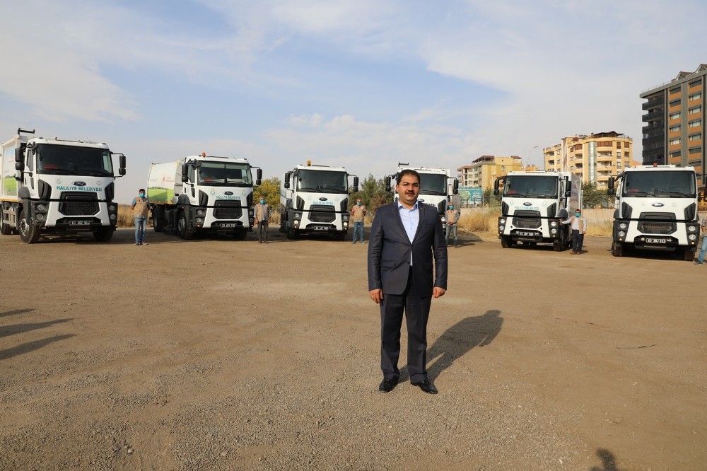 Haliliye temizlik filosunu güçlendiriyor