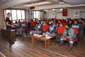 Hilvan’da Belediye personellerine yönelik güvenlik semineri düzenlendi