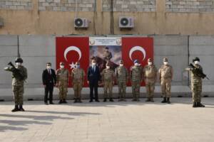 Şanlıurfa’ya Gelen Jandarma Genel Komutanı Çetin, Resulayn’da İncelemelerde Bulundu