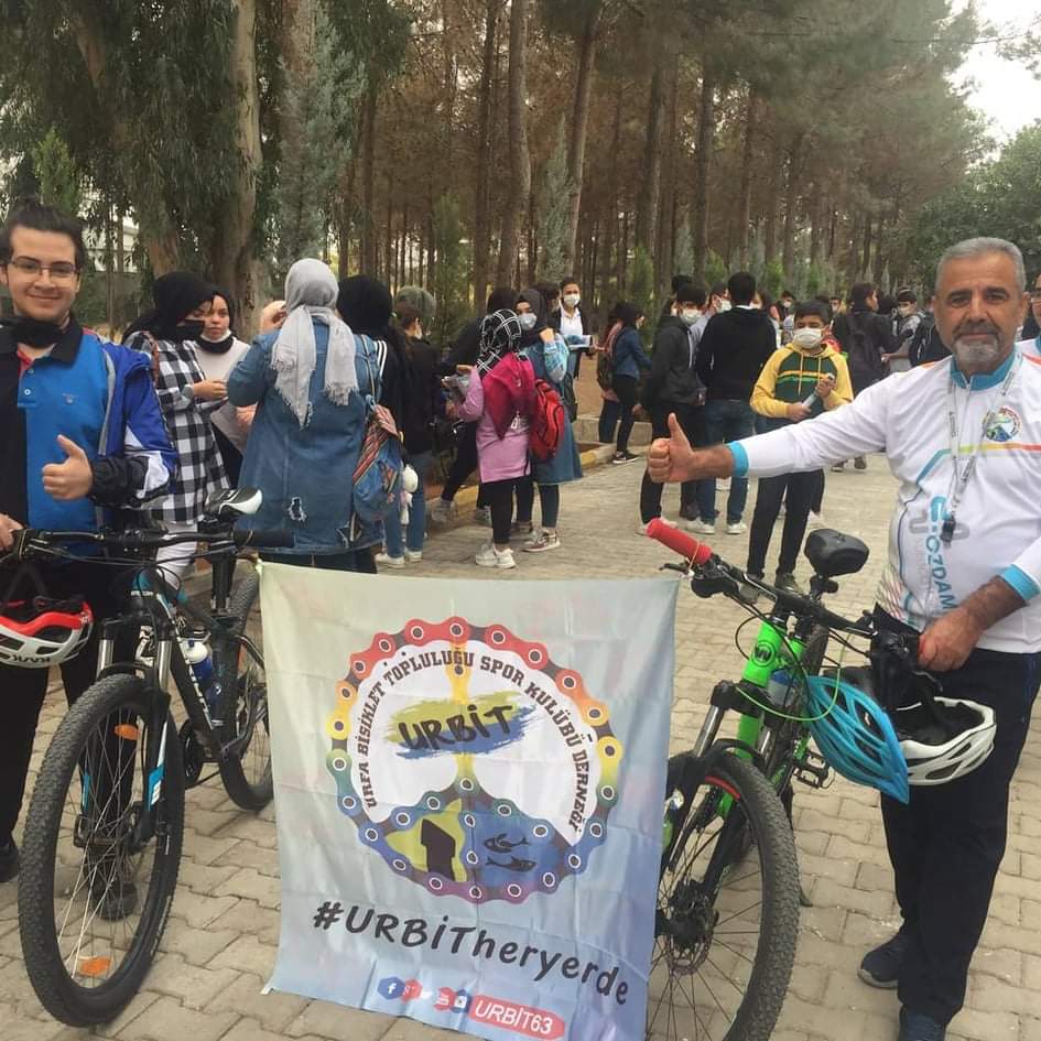 Urfalı Gençler Bisiklet Turunda Buluştu