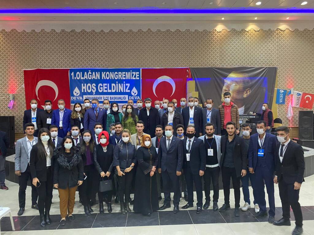 DEVA Partisi Viranşehir 1. Olağan İlçe Kongresi yapıldı