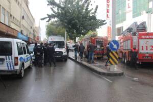 Şanlıurfa’da Otel yangını kontrol altına alındı