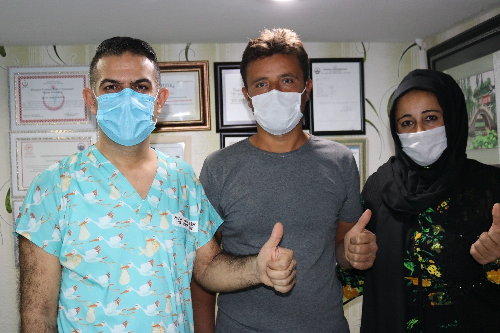 Urfalı aile 14 yıllık çocuk hasreti Diyarbakır’da son buldu