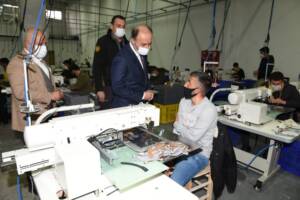 Vali Erin, OSB’deki fabrikaları ziyaret etti