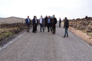 Viranşehir’de kırsal mahallerde asfalt çalışması devam ediyor