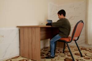 Harranlı Hasan Hüseyin çalışma masasına kavuştu