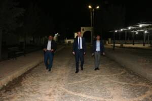 Akçakale’de mezarlık yenilendi