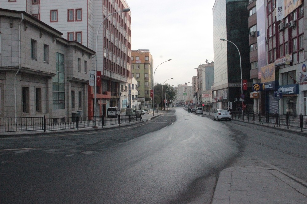 Balıklıgöl’de kısıtlama sessizliği