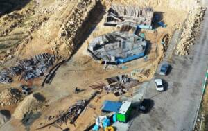 Beyazgül’den Bozava’da yapımı başlanan kütüphaneye ziyaret