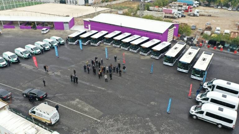 Şanlıurfa’da araç filosu güçlendiriliyor