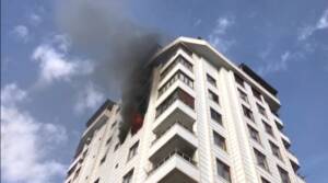 Şanlıurfa´da ev yangını: 1 ölü, 1 yaralı