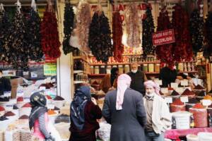 Şanlıurfa’da Kış mevsiminde doğal kurutmalıklara ilgi arttı