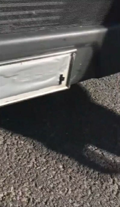 Şanlıurfa’da Plakasını bantla kapatan sürücüye 14 bin lira ceza