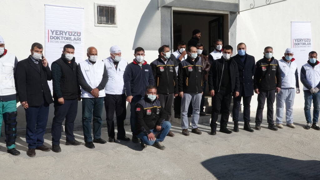 Şanlıurfa Valiliği Suriye’de Yeni Sağlık Merkezi açtı