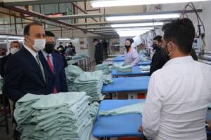 Valin Erin sahadaki faaliyetleri inceledi