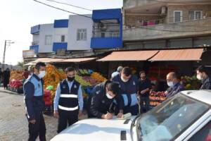 Viranşehir’de Coronavirus denetimleri devam ediyor