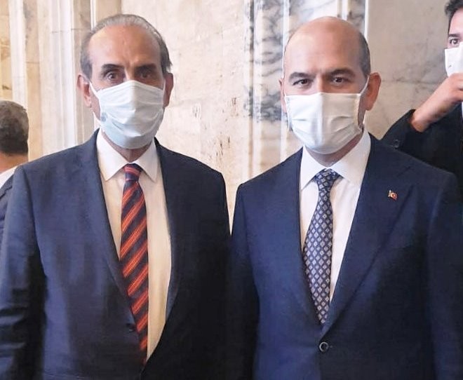 Yalçınkaya İçişleri Bakanıyla Akçakale’yi konuştu