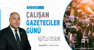 Başkan Soylu’dan 10 Ocak Çalışan Gazeteciler Günü Mesajı