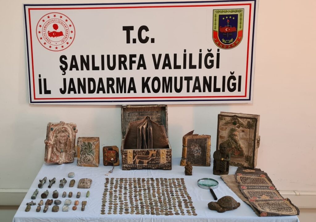Şanlıurfa’da tarihi eser kaçakçılığı operasyonu: 4 gözaltı