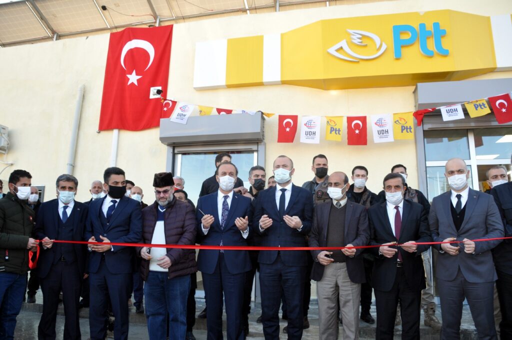 Telabyad’da hastane temeli atıldı, PTT şubesi açıldı