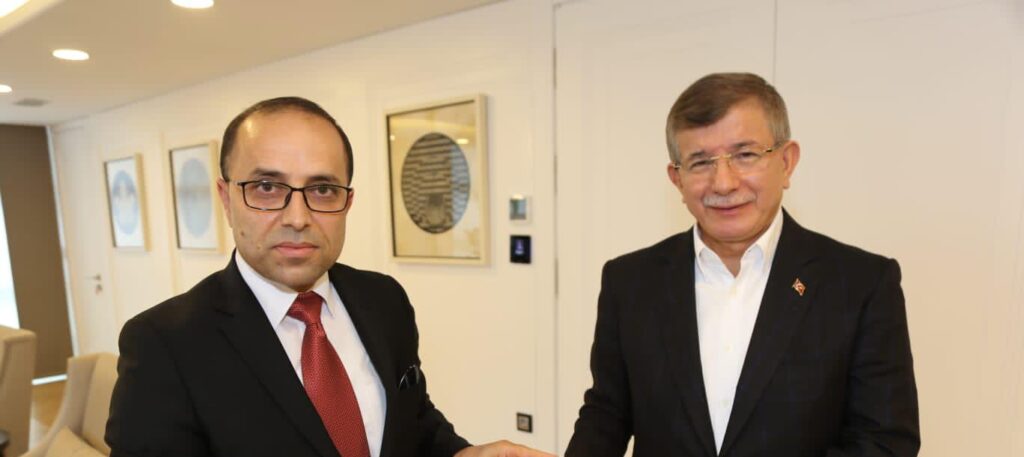 Davutoğlu Arapder genel başkanını kendine danışman yaptı