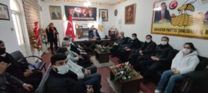 Gelecek Partisi Şanlıurfa İl Başkanlığı, Anavatan Partisi ve Genç Parti Başkanlığını ziyaret etti.