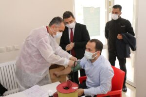 Şanlıurfa İl Sağlık Müdürlüğü Personelleri Kan Bağışında Bulundu