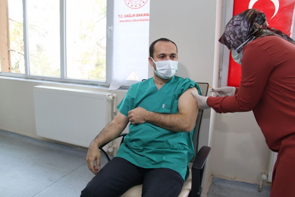 Şanlıurfa’da Aşılama Çalışmaları Başladı.