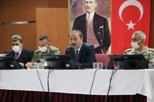 Barış Pınarı Bölgesindeki çalışmalar istişare edildi