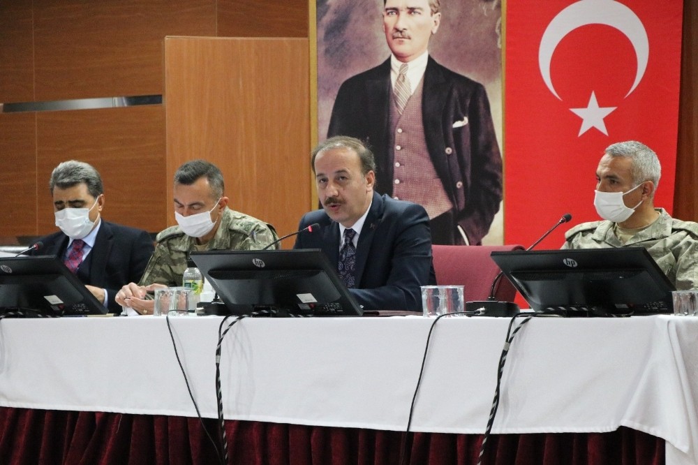 Barış Pınarı Bölgesindeki çalışmalar istişare edildi