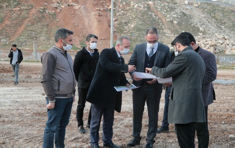 Eyyübiye’de yaşam park çalışması devam ediyor