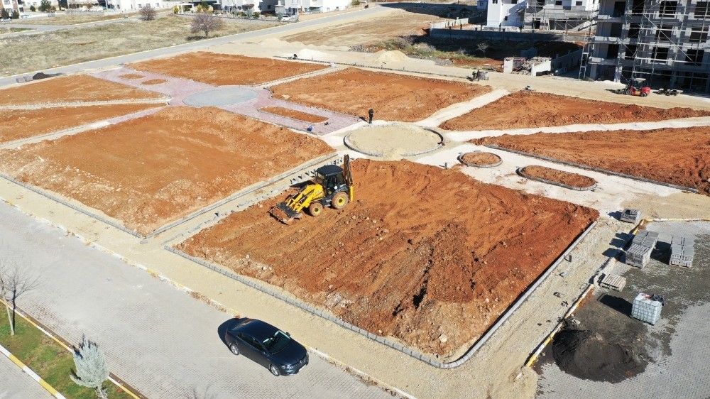 Güllübağ mahallesine 6 bin metrekarelik park kazandırılıyor