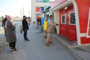 Haliliye’de pandemi çalışmaları aralıksız sürüyor