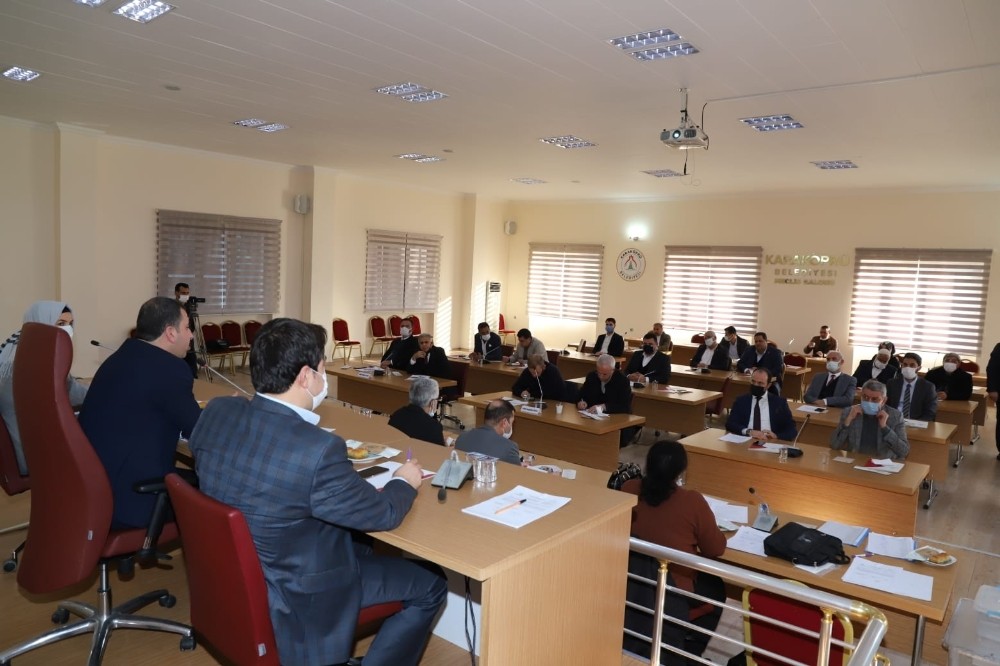 Karaköprü’de yılın ilk meclis toplantısı gerçekleşti