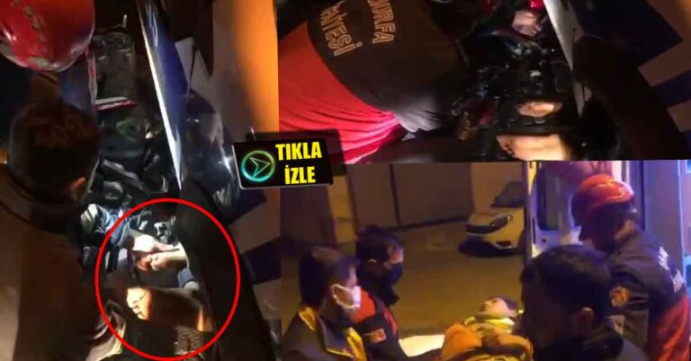 Urfa’da Korkunç Kaza! Çocuk Polis Aracının Altına girdi