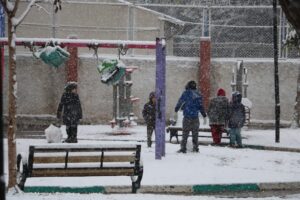 Şanlıurfa beyaza büründü