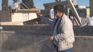 Şanlıurfa’da Asılı kalan güvercinleri canını hiçe sayarak kurtardı